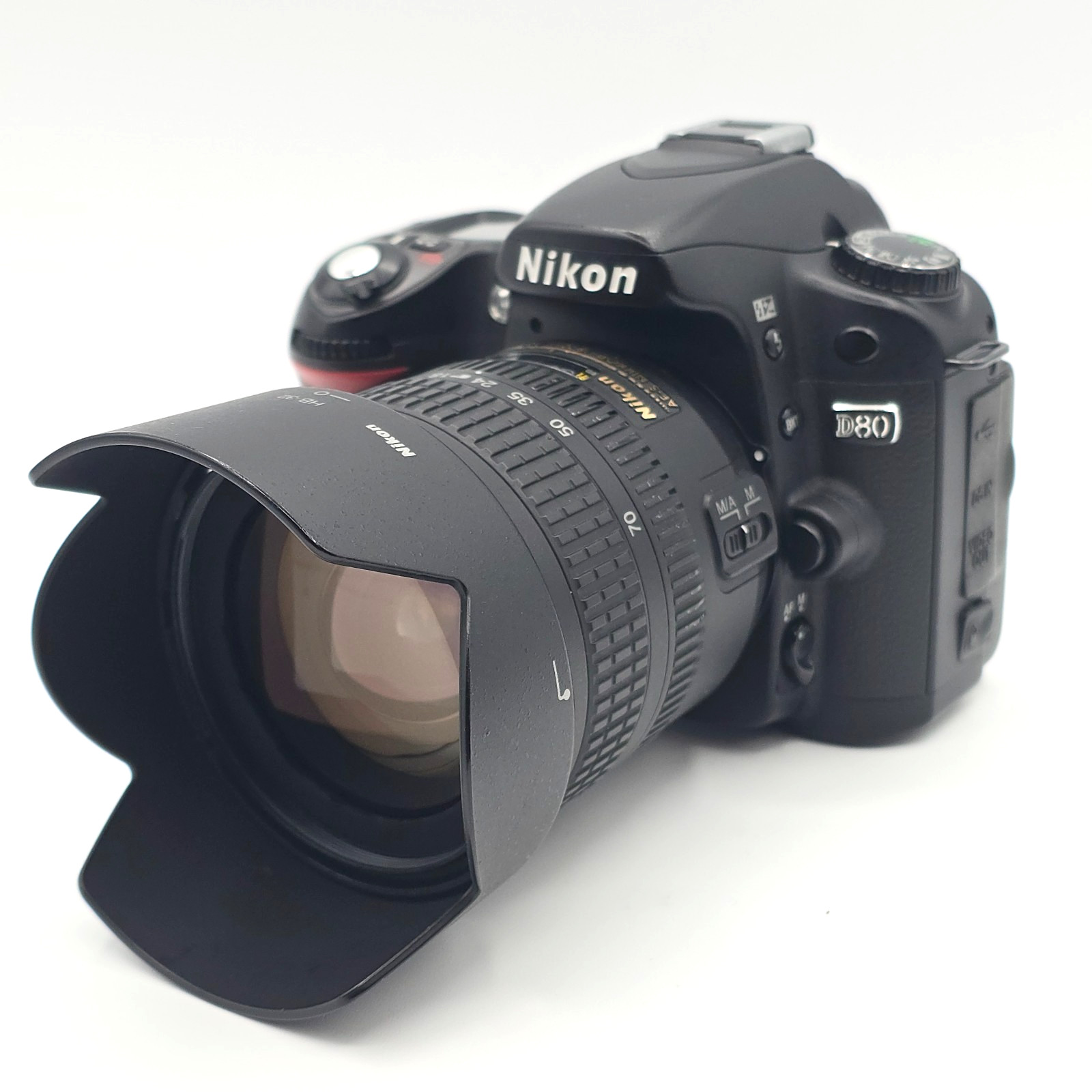 Nikon D80 10.2 MP Digital SLR Camera AF-S DX 18-70 mm [Excellent+3] from Japan
