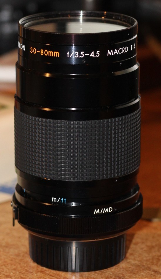 Kiron 30-80mm f/3.5-4.5 Zoom Macro Lens + 1 FILTER