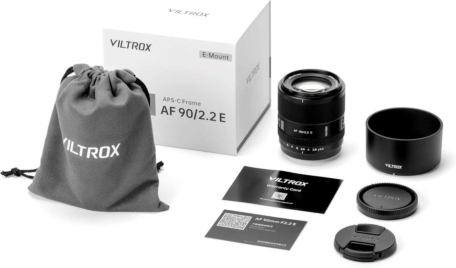 US Stock VILTROX AF 90mm F2.2 EVO Portrait Prime Lens for Fujifilm X-Mount