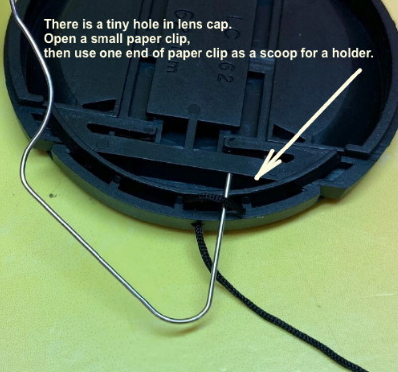 SNAP-ON LENS CAP DIRECTLY TO CAMERA SONY CYBERSHOT DSC-H1 H2 H5 HX1 +HOLDER