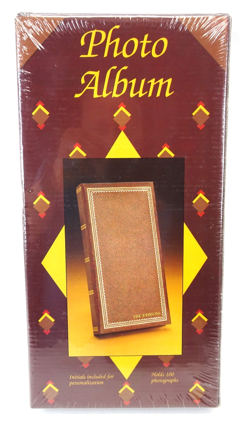 Pioneer Photo Album 5.6 x 11.75 Holds 100 5 x 3.5 in Photographs VINTAGE SEALED