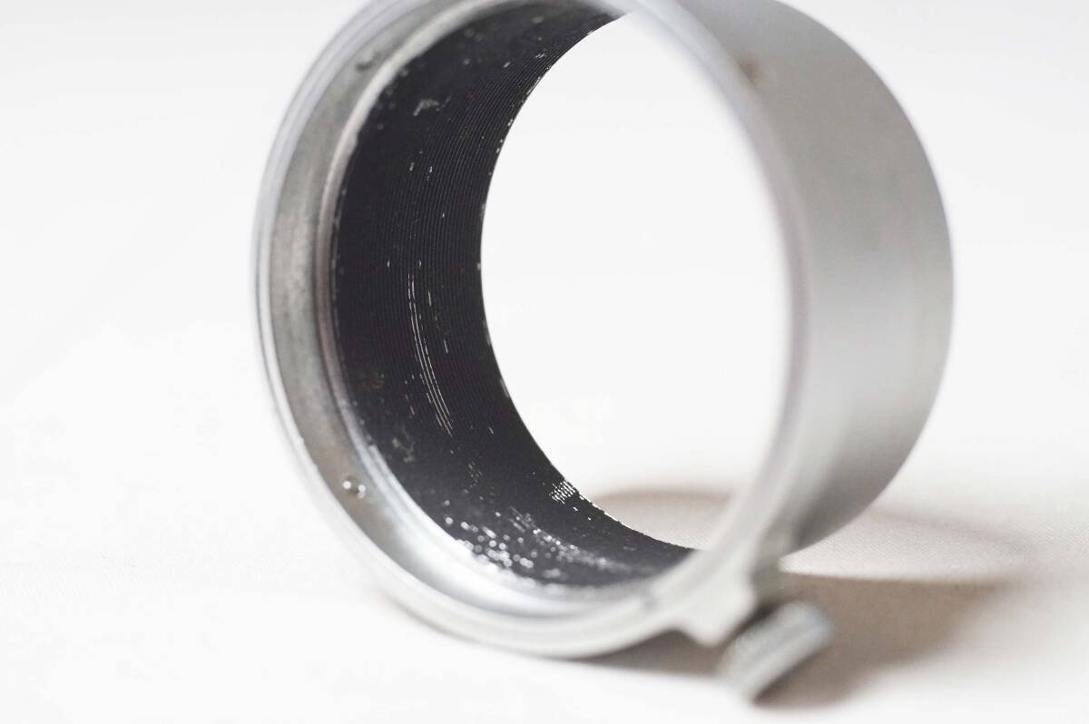 Leica FISON N.Y. Lens Hood for Elmar 5cm f/3.5 New York Leitz Used Japan