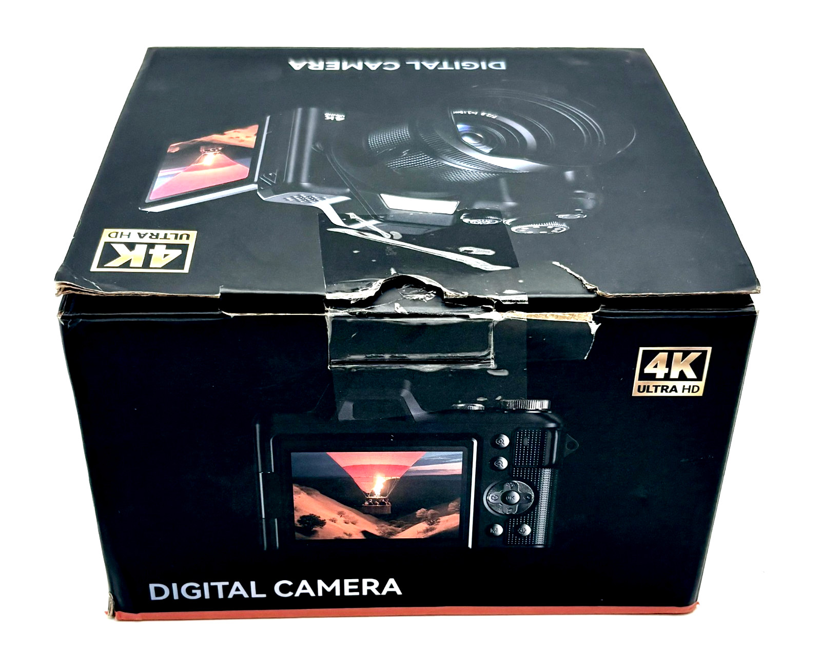 4K Ultra High Definition 16X Zoom 56Megapixels Digital Camera Black New
