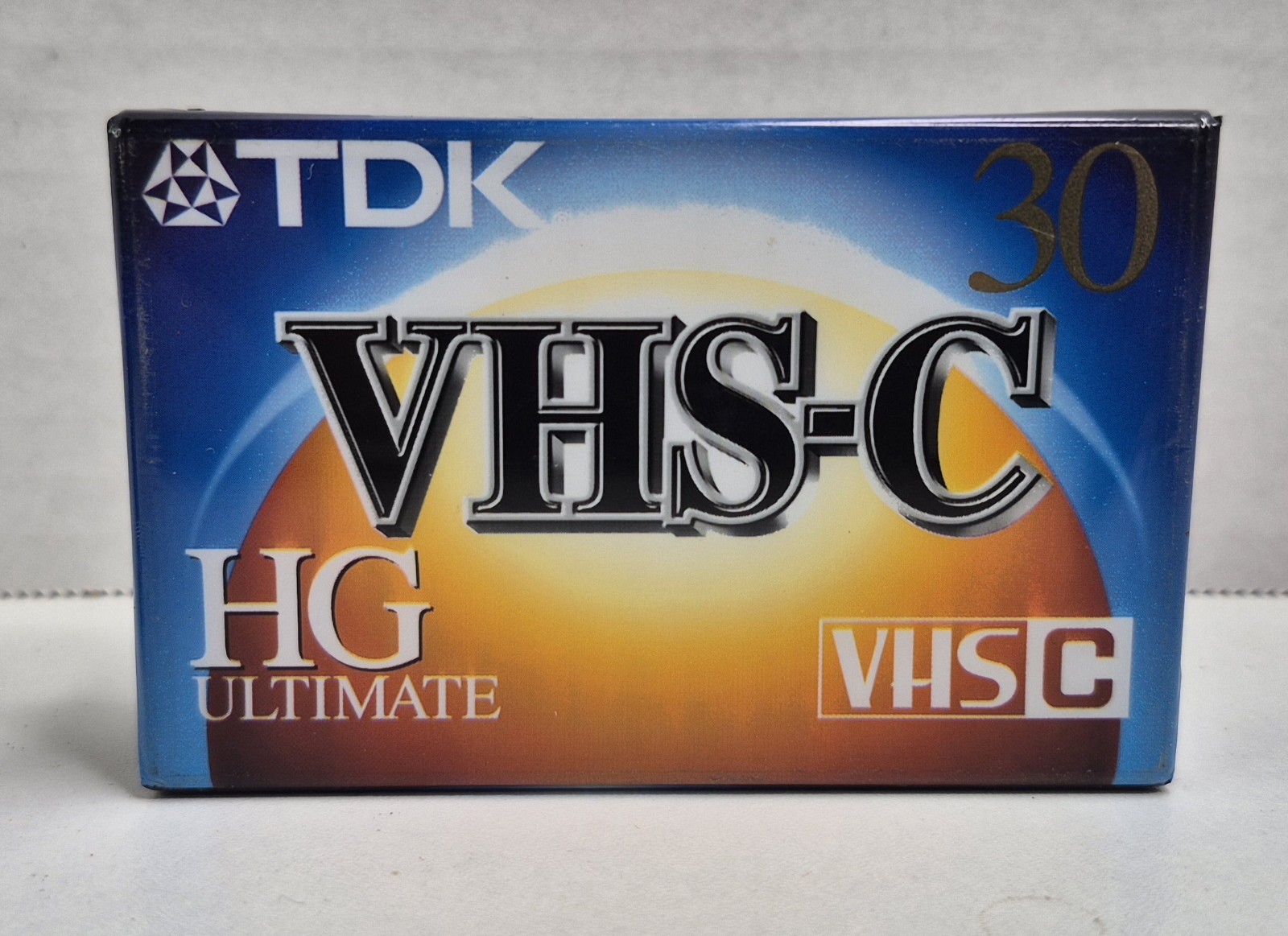 TDK 2 Pack E-HG TC-30 VHS-HG Ultimate Grade Camcorder Blank Tapes NEW NIP