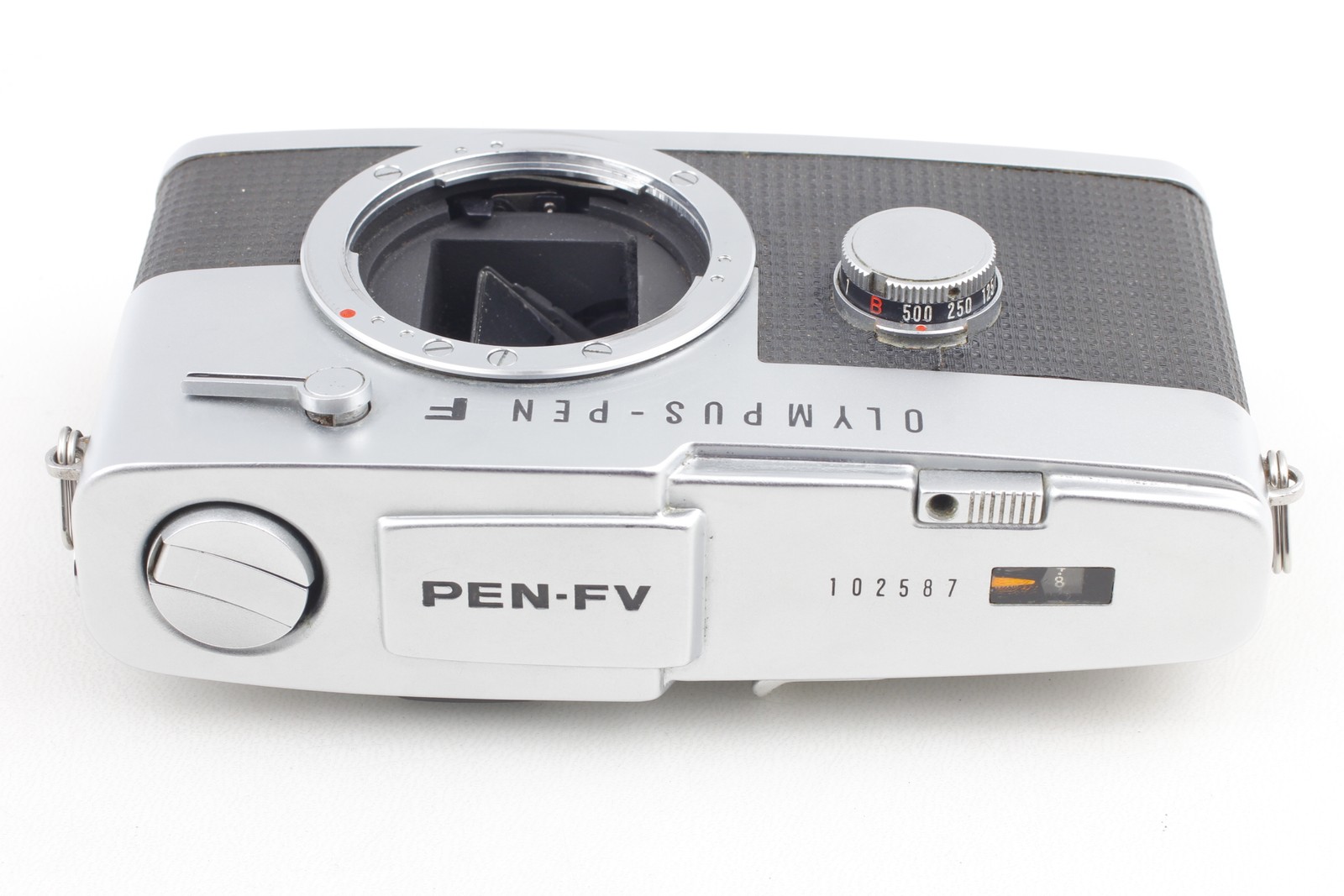 READ[Near MINT] Olympus PEN FV 35mm Half Frame Film Camera 38mm f1.8 From JAPAN