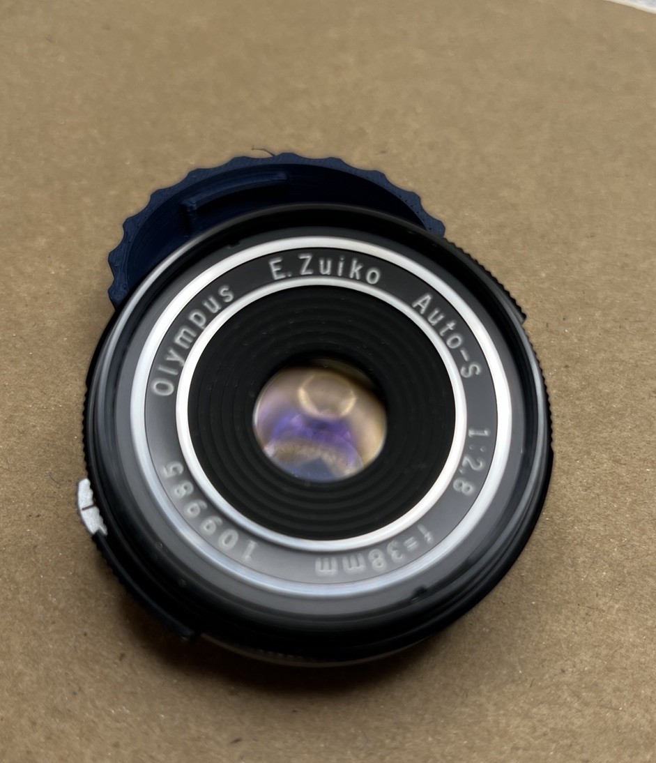 [Mint] OLYMPUS E.Zuiko Auto-S 38mm f/2.8 Pancake Lens Pen F FT FV