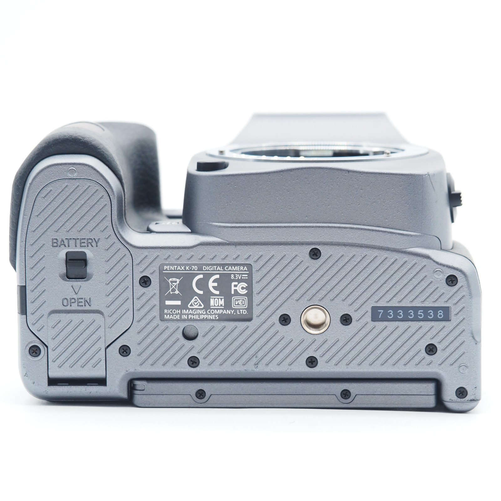 [A Top Mint] PENTAX K-70 Silver 24.0 MP Digital SLR Camera w/Box From JAPAN 9766