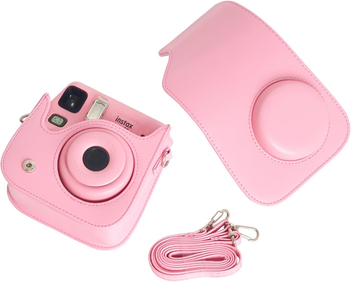 PU Leather Case For Fujifilm Instax Mini 12 11/ Liplay / Square Camera Cover Bag