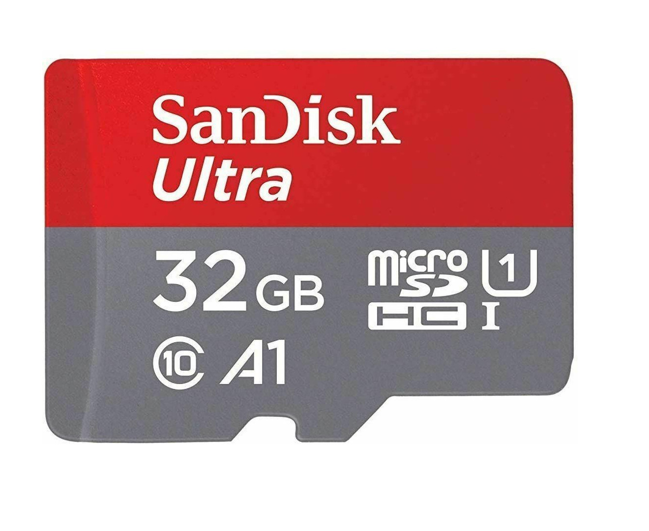 SanDisk Ultra microSDHC 32GB + SD Adapter 120MB/s, SDSQUA4-032G-GN6TA