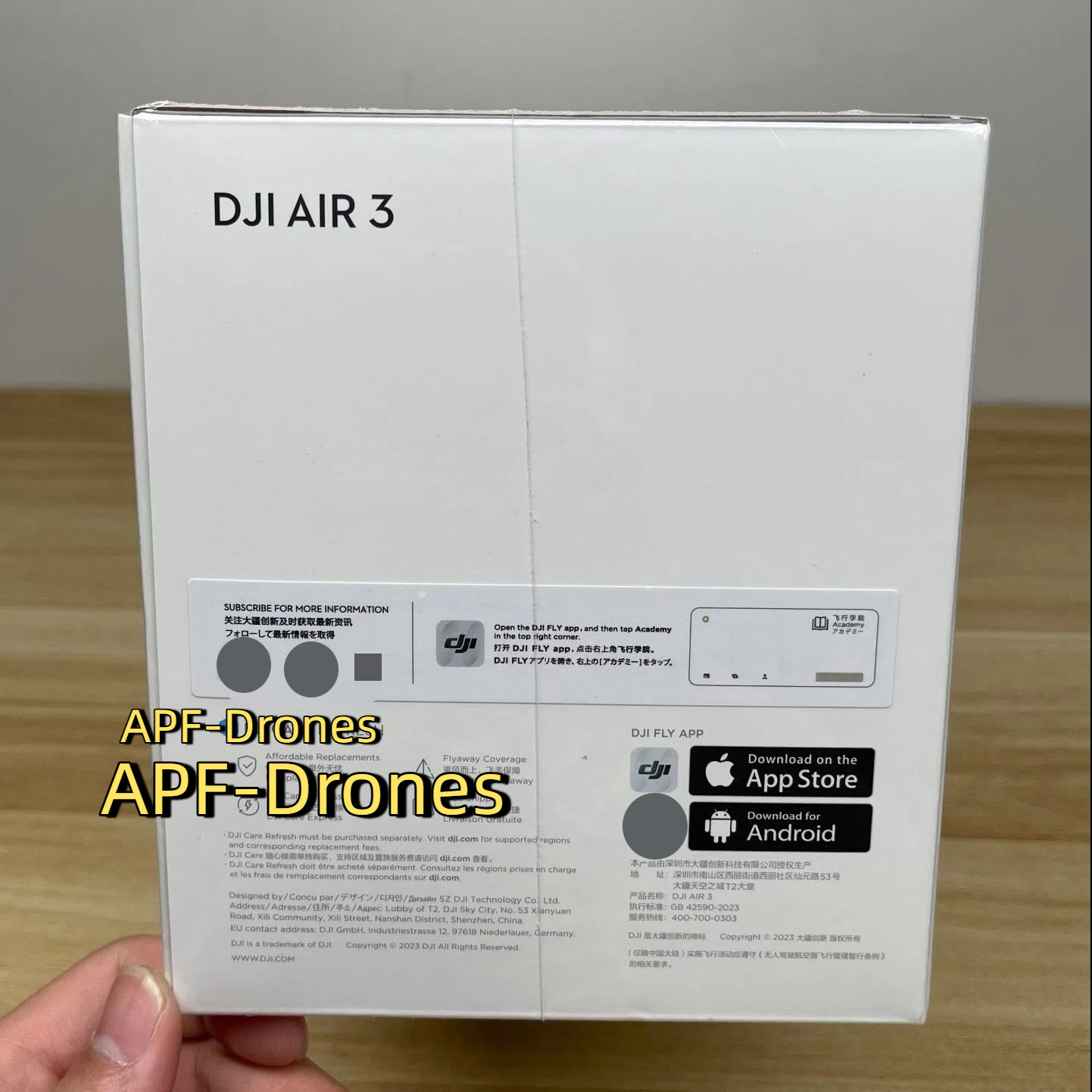 Genuine DJI Air 3 Drone – No Battery/No Controller – No Tariffs/2 Weeks to US