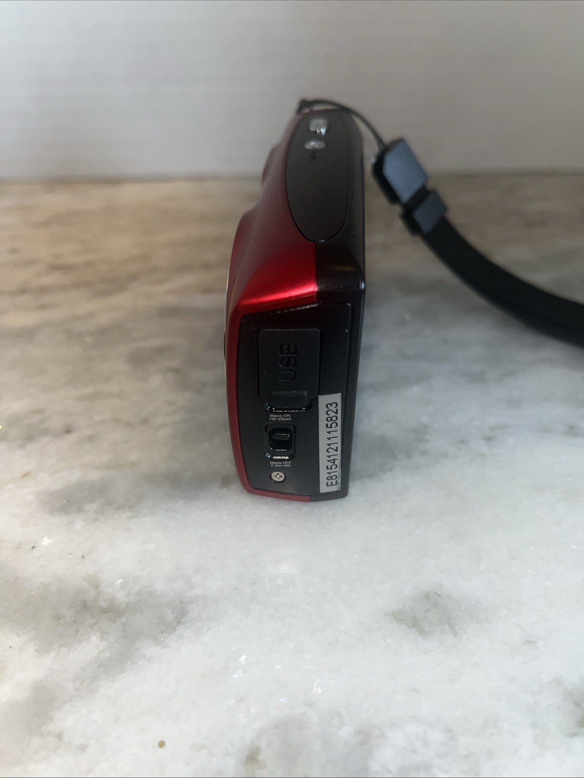 Vivitar ViviCam S130 16.1MP Digital Camera – Red – UNTESTED PARTS ONLY
