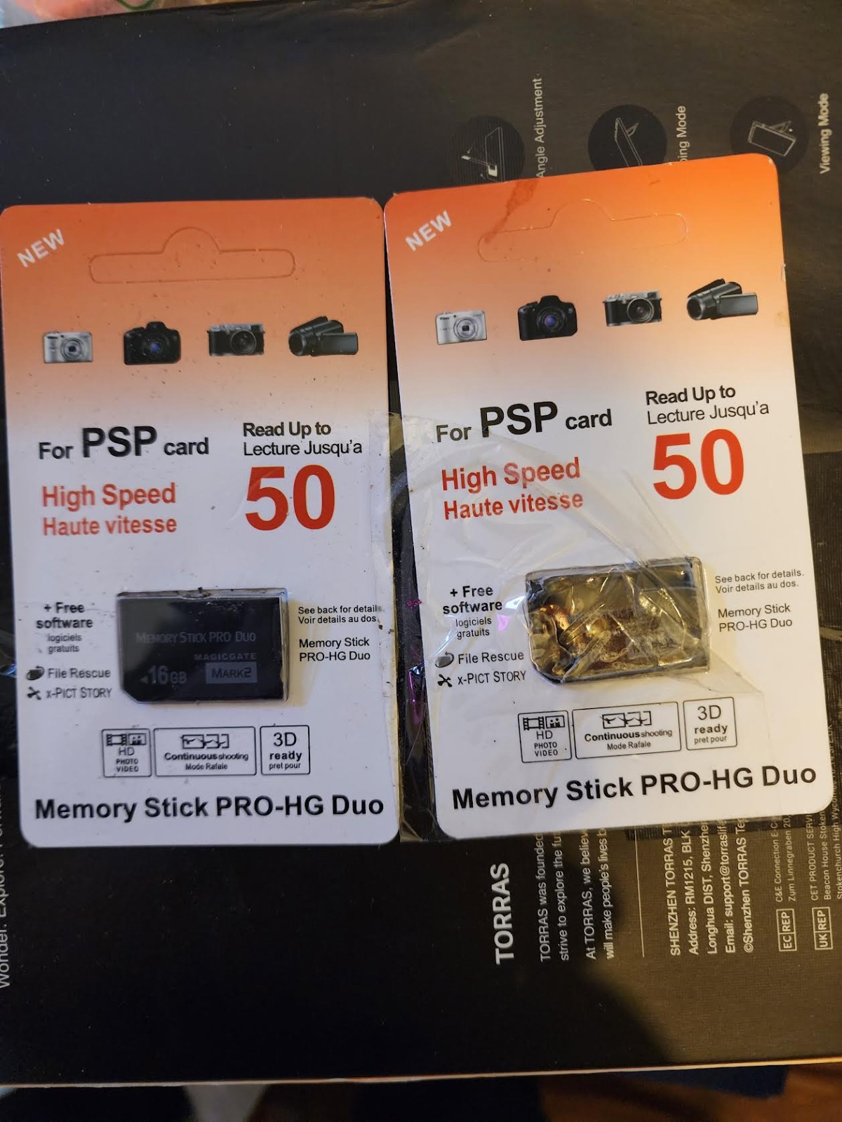 2 (1 FREE) Original MS 16GB Memory Stick pro Duo 16GB (Mark2) PSP1000 2000 3000