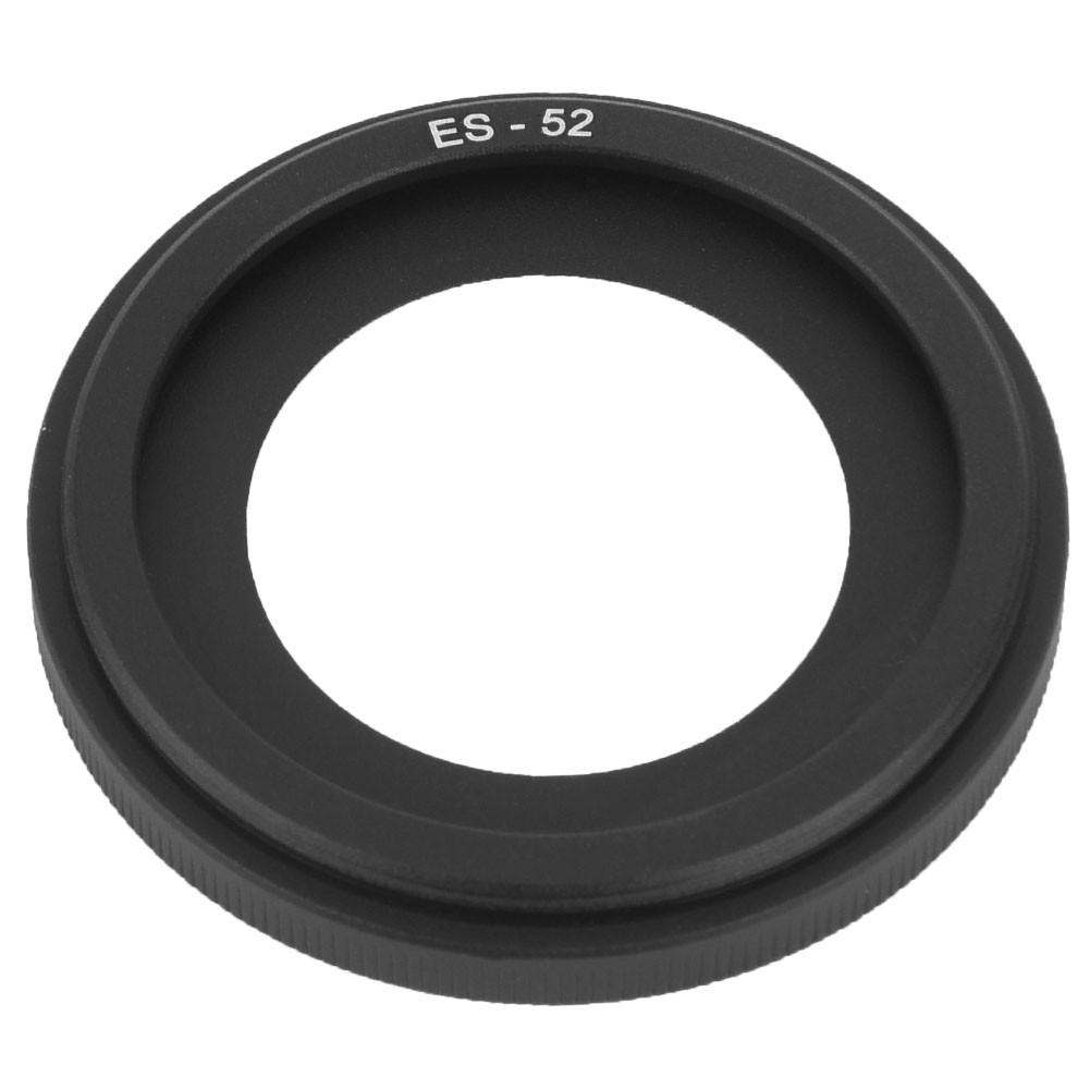 ES-52 Aluminium Alloy Mount Lens Hood Replacement For EF S 24mm F 2.8
