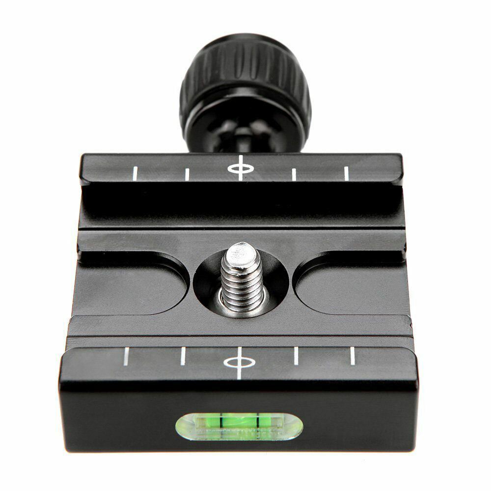 Arca-Swiss Type Adapter Square Clamp + Quick Plate for Benro Gizto BallHead