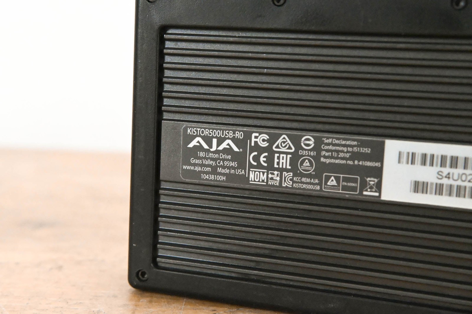 AJA KISTOR500USB-R0 500GB KiStor Hard Disk Drive for Ki Pro CG01VXL