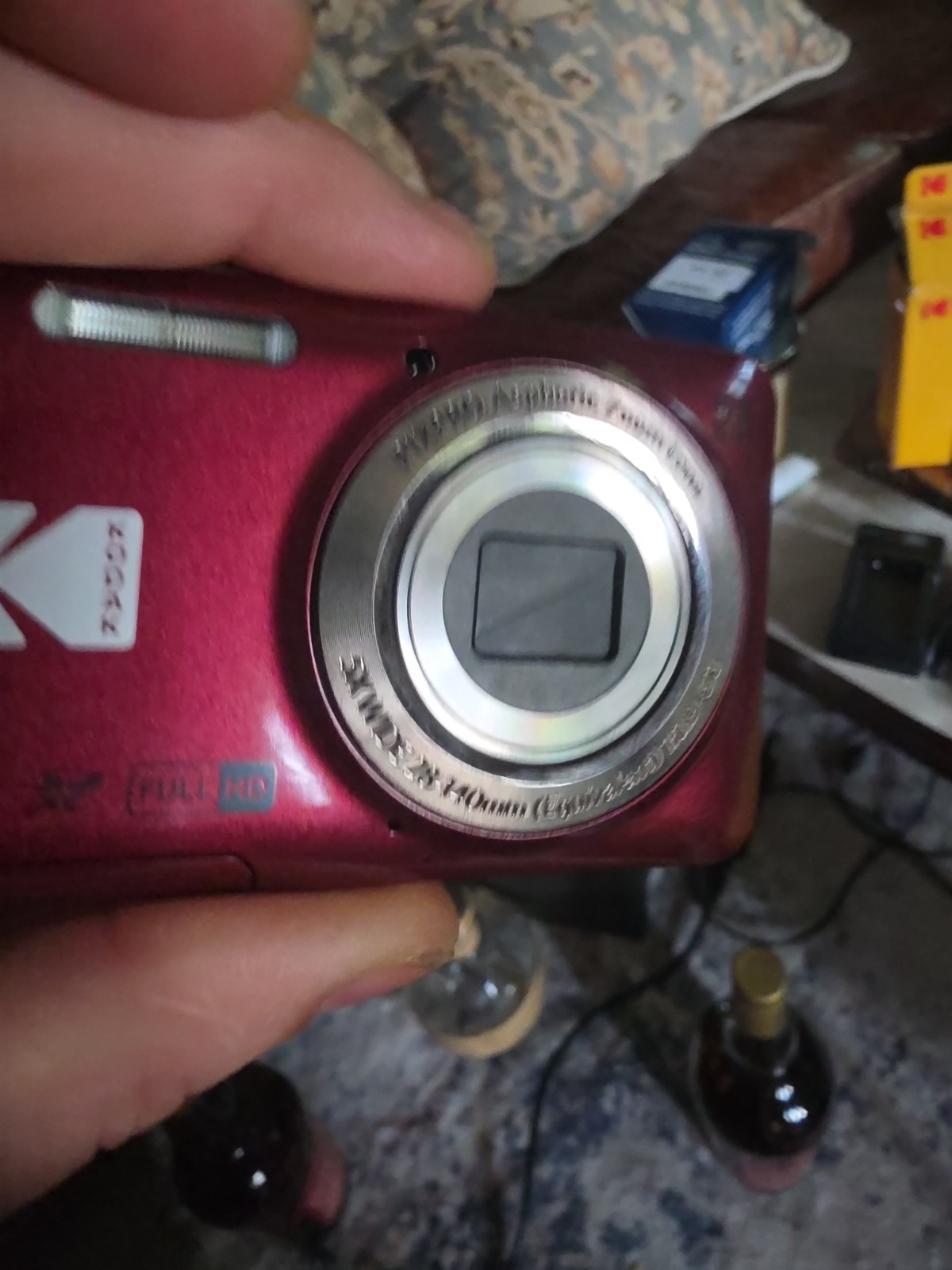 Kodak PIXPRO FZ55 16MP Digital Camera – Red