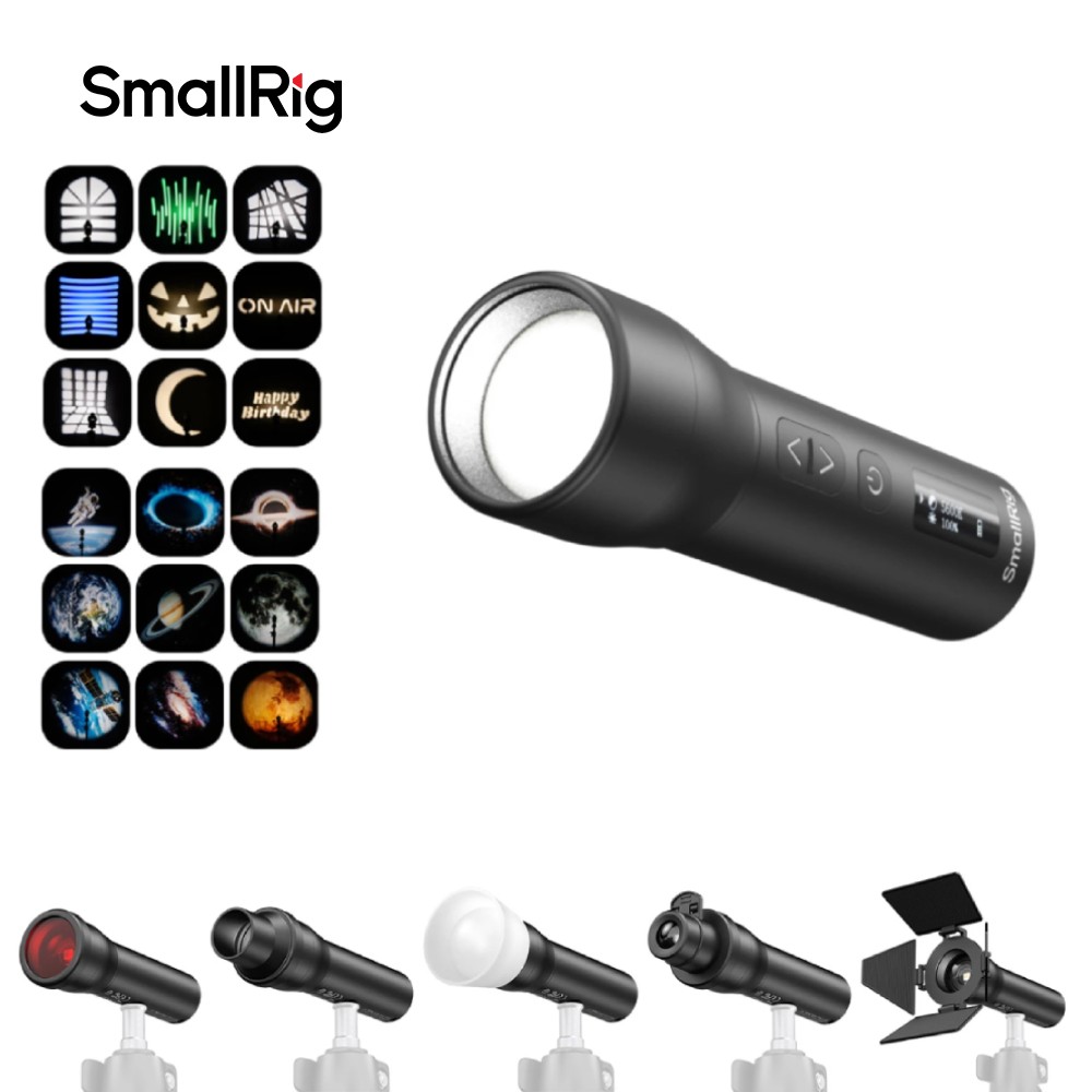 SmallRig RF 05B Portable LED Photography Flashlight Desktop tripod Macro Kit