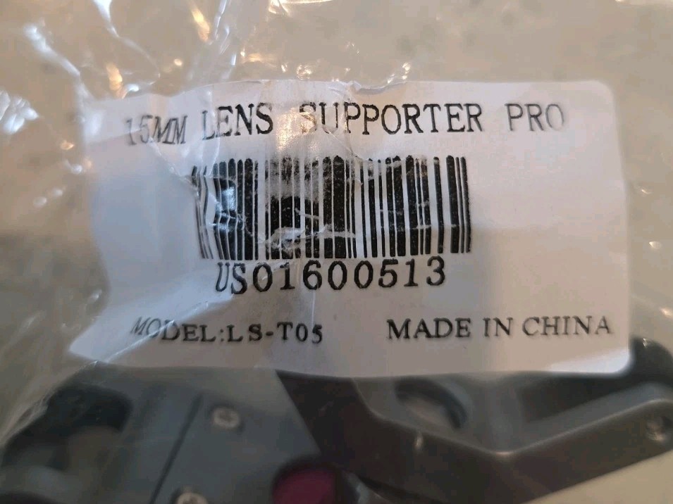 Tilta 15mm Lightweight Universal Lens Low Bridge Support