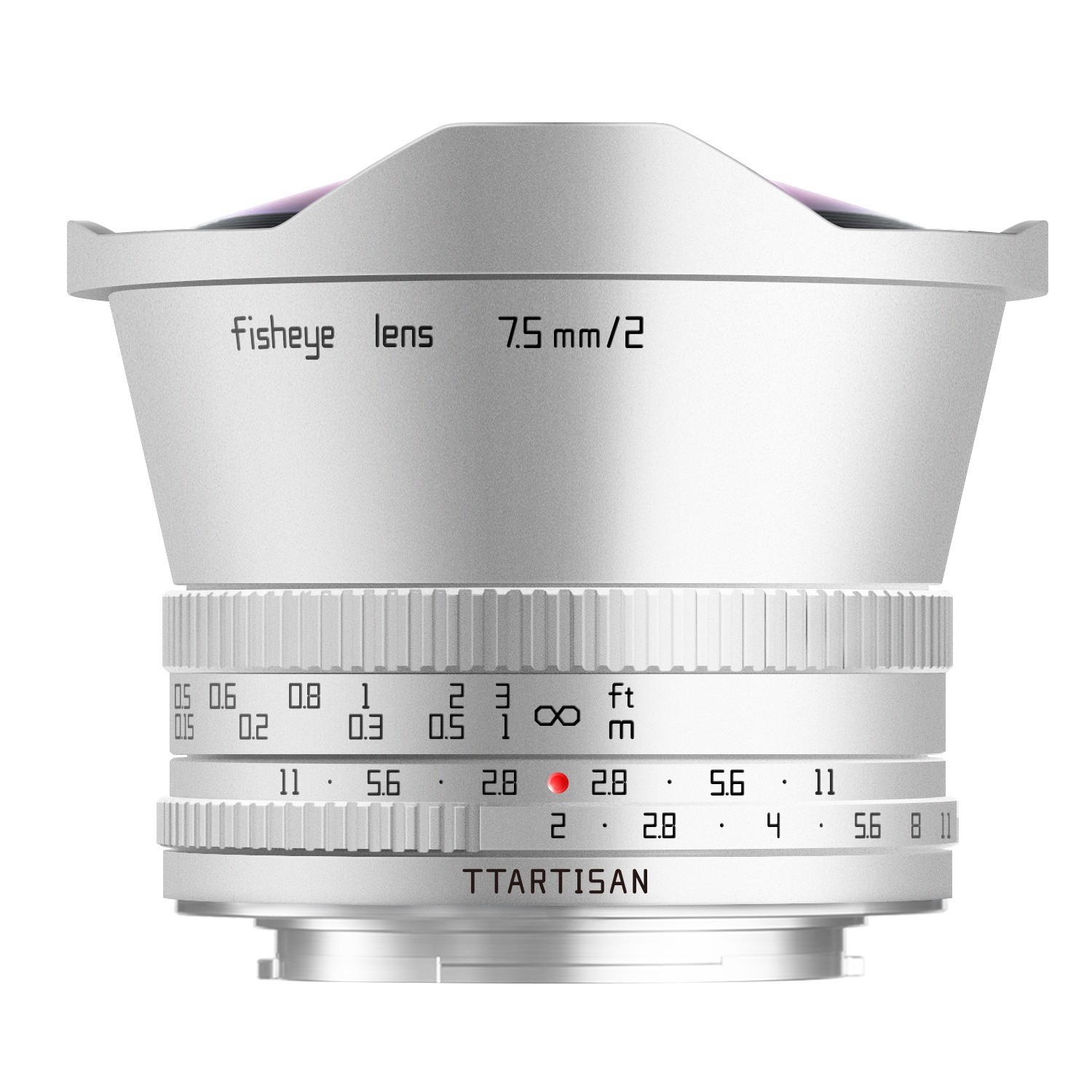 TTArtisan 7.5mm F2.0 APS-C Manual Focus Fisheye Lens Canon Nikon Fuji Sony M4/3
