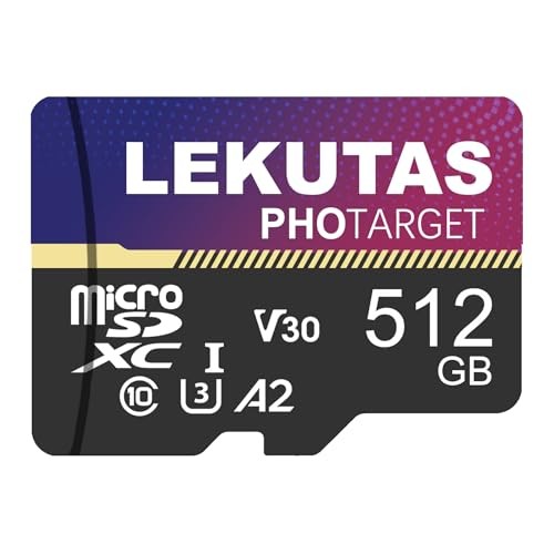 512GB Micro SD Card, microSDXC UHS-I Flash Memory Card TF 512GB (MicroSDXC)
