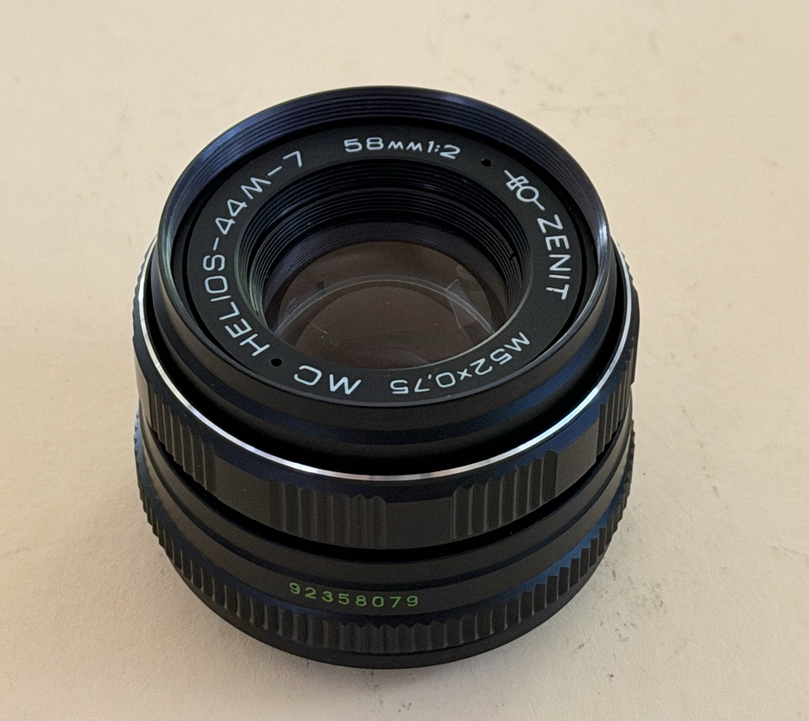 Helios MC 44M-7 58mm f/2 M42 Soviet Portrait Lens – Excellent Condition