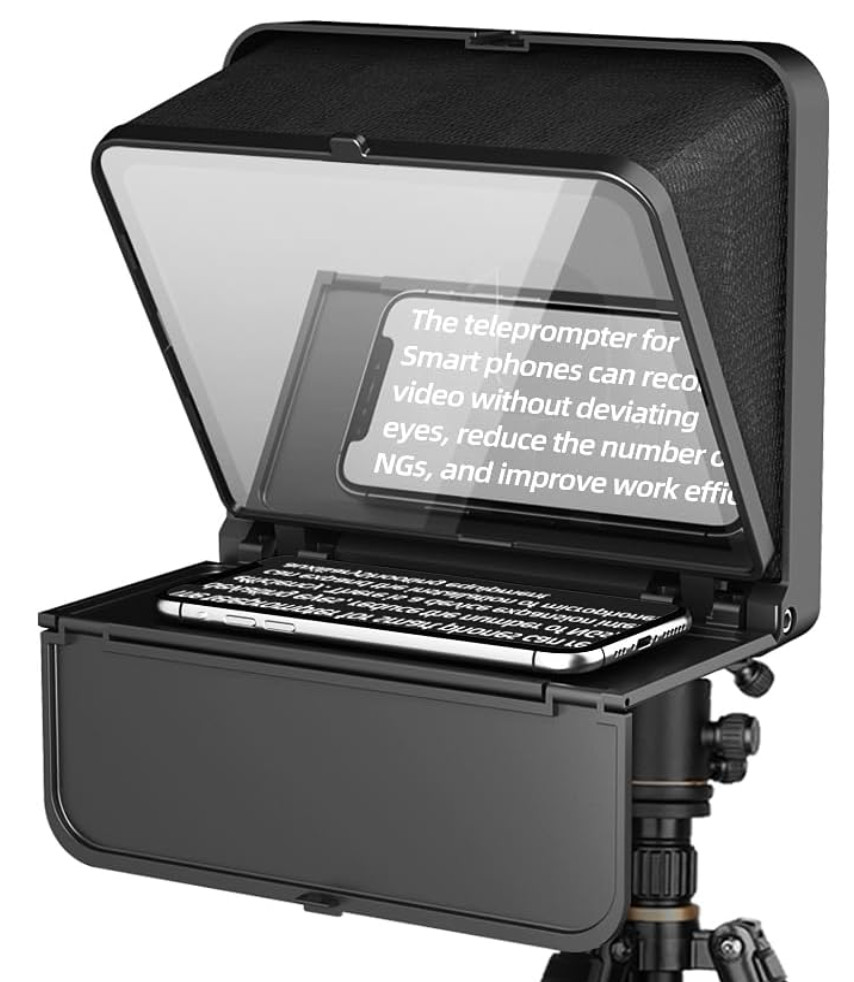 *NO REMOTE* LENSGO TC7S Foldable Mini Portable Teleprompter iPhone