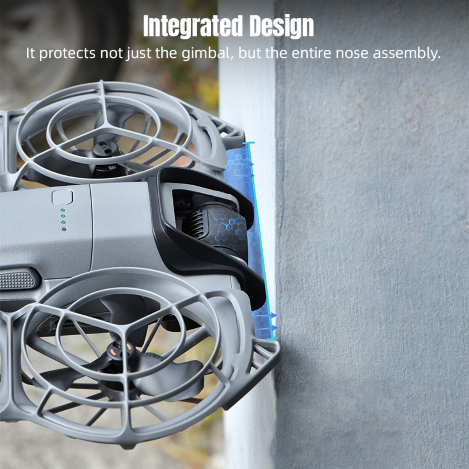 Quick Release Gimbal Bumper for DJI NEO2 Anti-Collision Protection