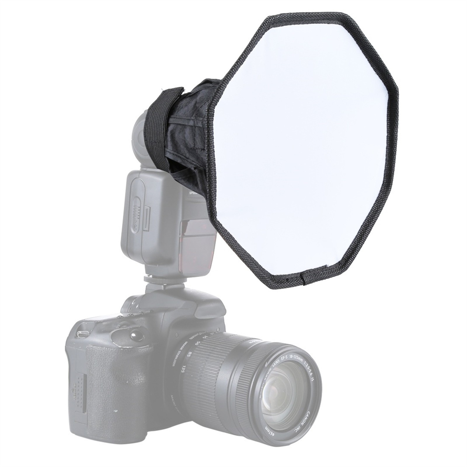 1Pack Foldable Soft Flash Light Diffuser Softbox Cover Photography Flash Part