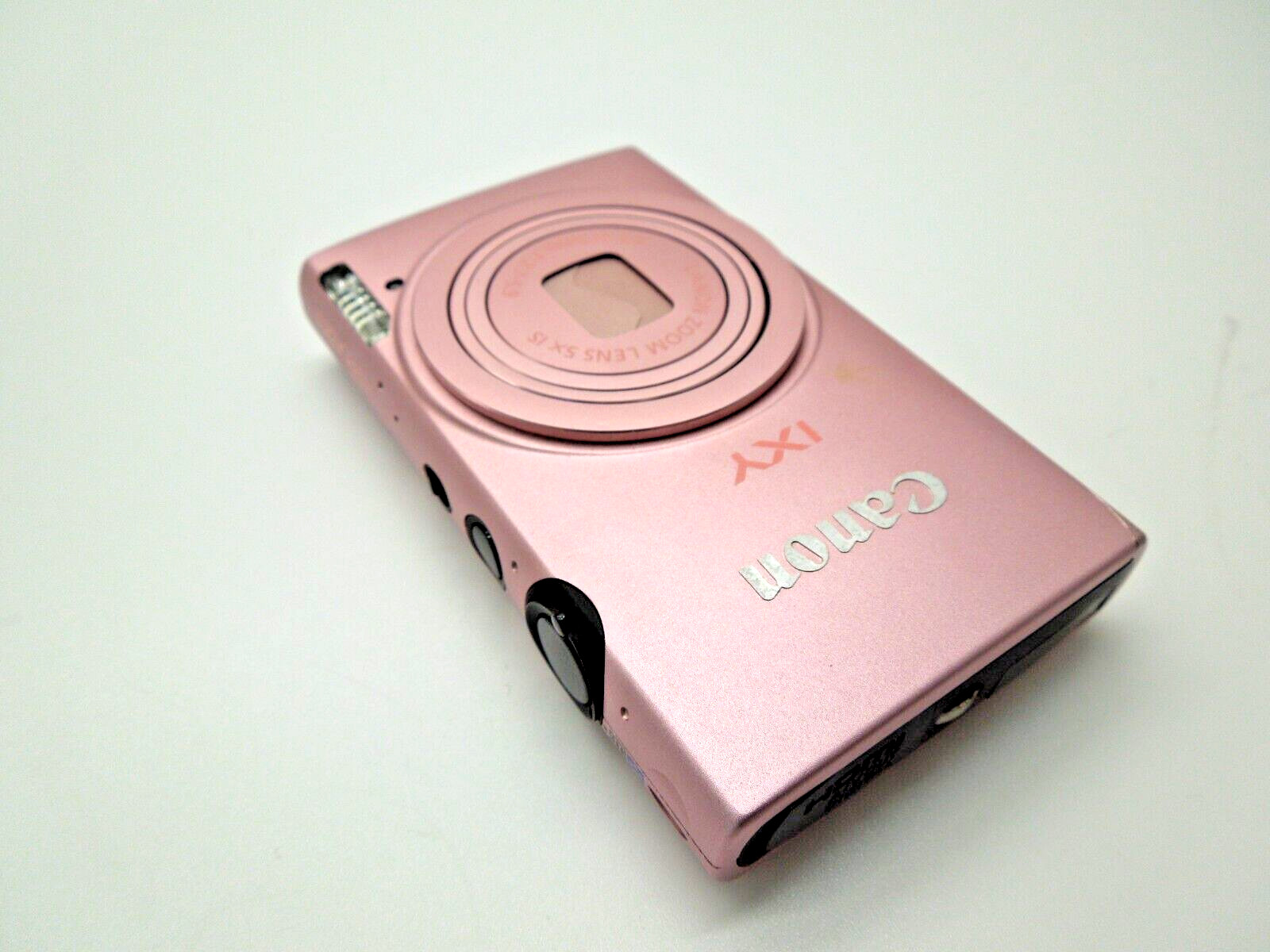【MINT】Canon IXY 220F PowerShot Digital Camera Pink 16.1MP 5x Zoom w/Battery