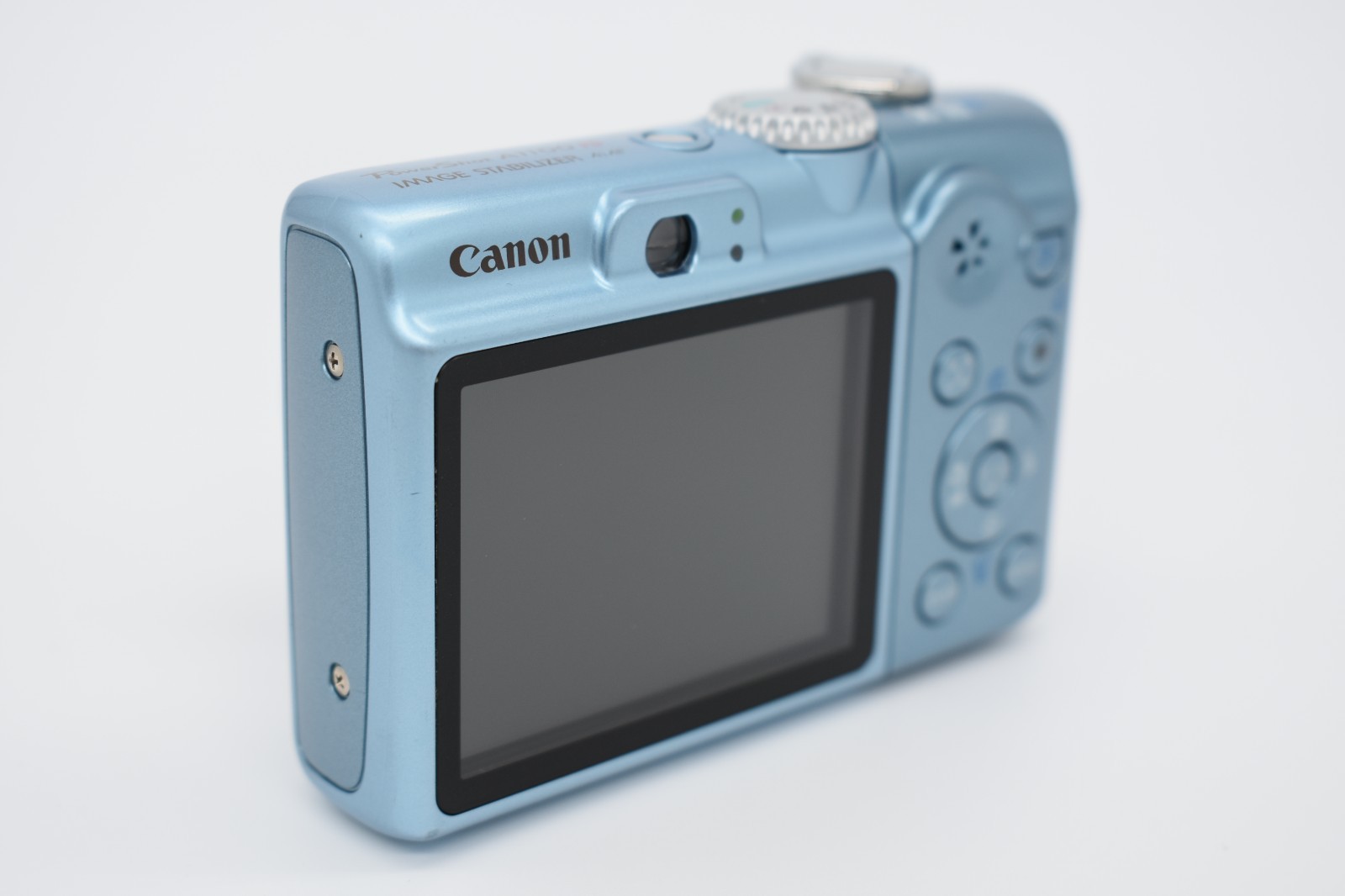 Canon PowerShot A1100 IS Sky Blue Digital Camera Rare Y2K Digicam – Tested Works