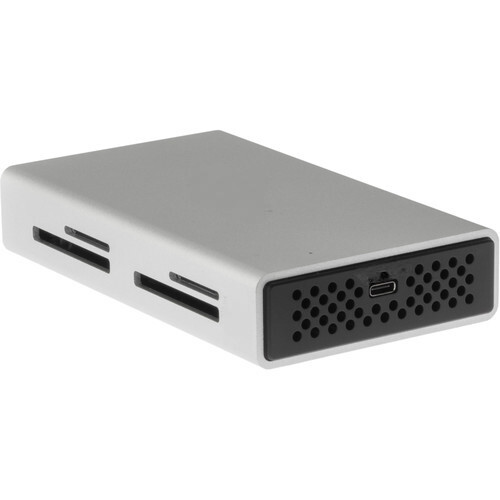XCELLON 4-Slot Pro USB 3.1 Gen 2 Type-C Card Reader CFast 2.0 & UHS-II SD
