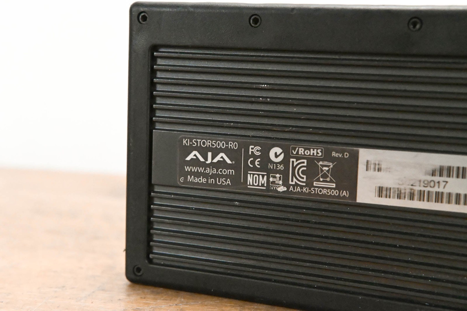 AJA KI-STOR500-R0 500GB KiStor Hard Disk Drive for Ki Pro CG010K2