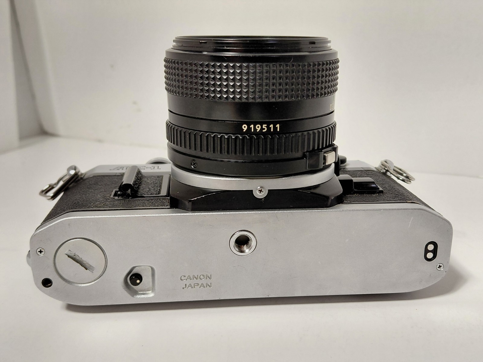 Canon AE-1 Silver 35mm Film Camera w/ Canon FD 28mm F/2.8 Lens – Tested