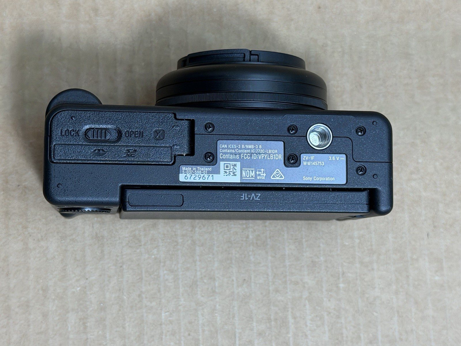 Sony ZV-1F 20.1MP 4K Vlogging Compact Digital Camera Black