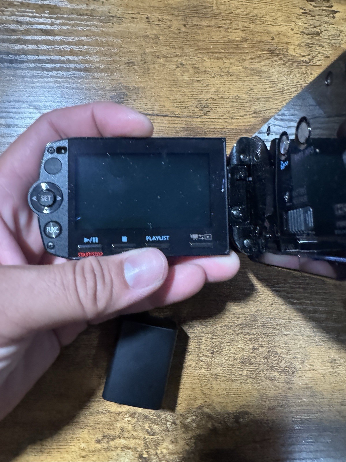 Canon VIXIA HF S11 HD Camcorder 64GB 10x Zoom Tested Works Battery Charger
