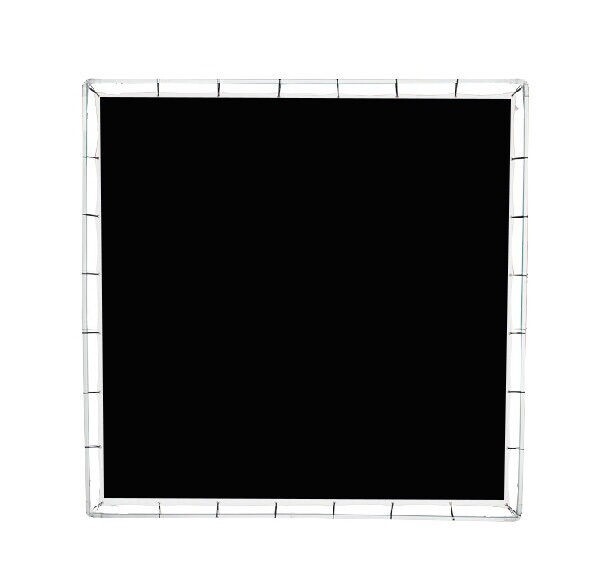 12’x12′ 12×12 3.6×3.6m Solid Black Cloth full block overhead butterfly