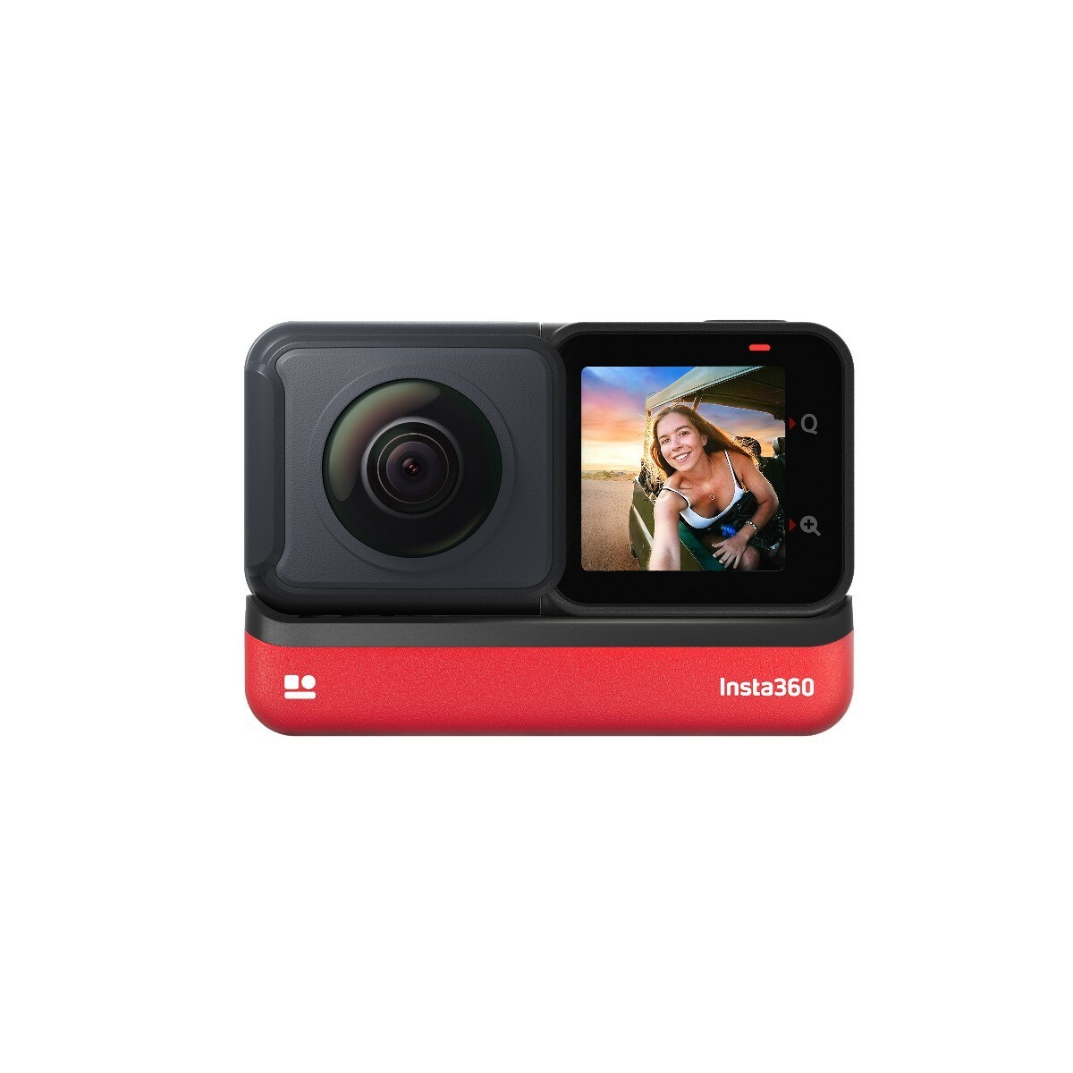 Insta360 ONE RS Twin 4K 360° Waterproof VR Camera + 32GB SD Card + Selfie Stick