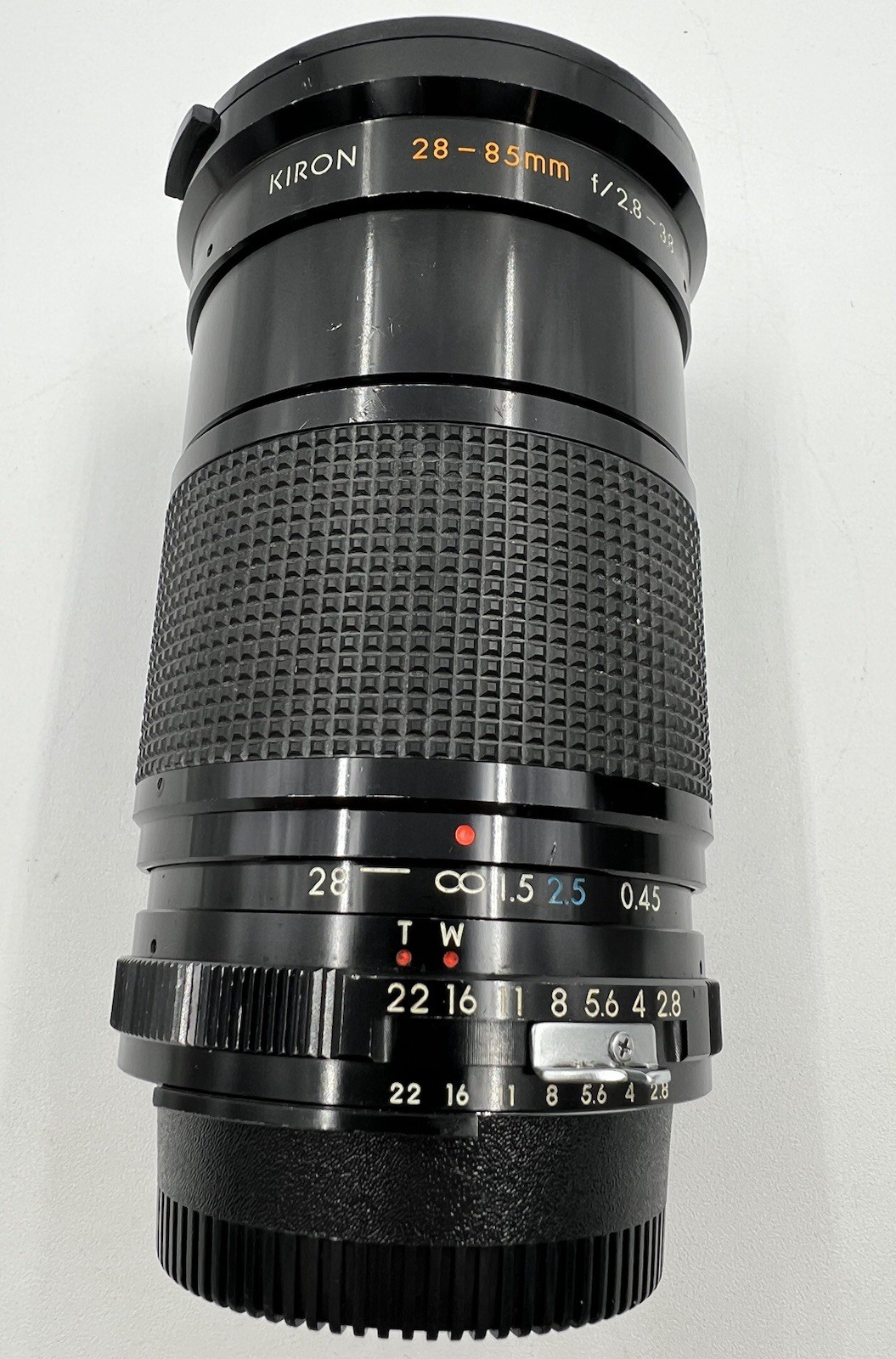 Kiron 28-85mm f/2.8-3.8 Macro Zoom Lens – Good Used Condition, Clear Lens