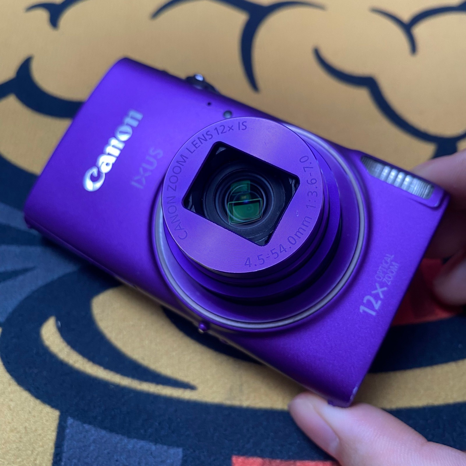 Canon PowerShot IXUS 285 HS 12X Optical Zoom Digital Camera Purple