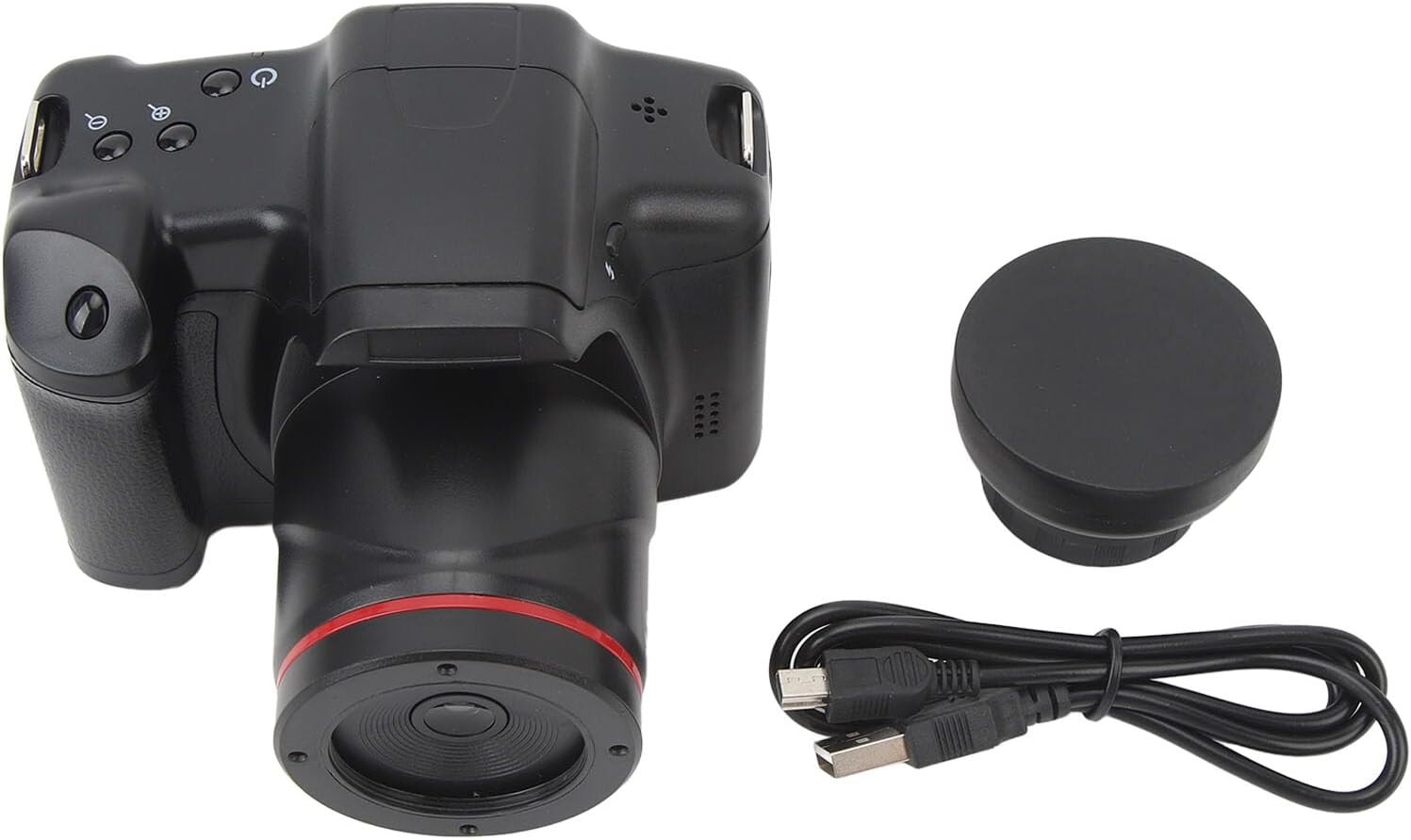 Digital Camera for Photography,Auto Focus 4K Camera with Built in Flash Lamp,16x