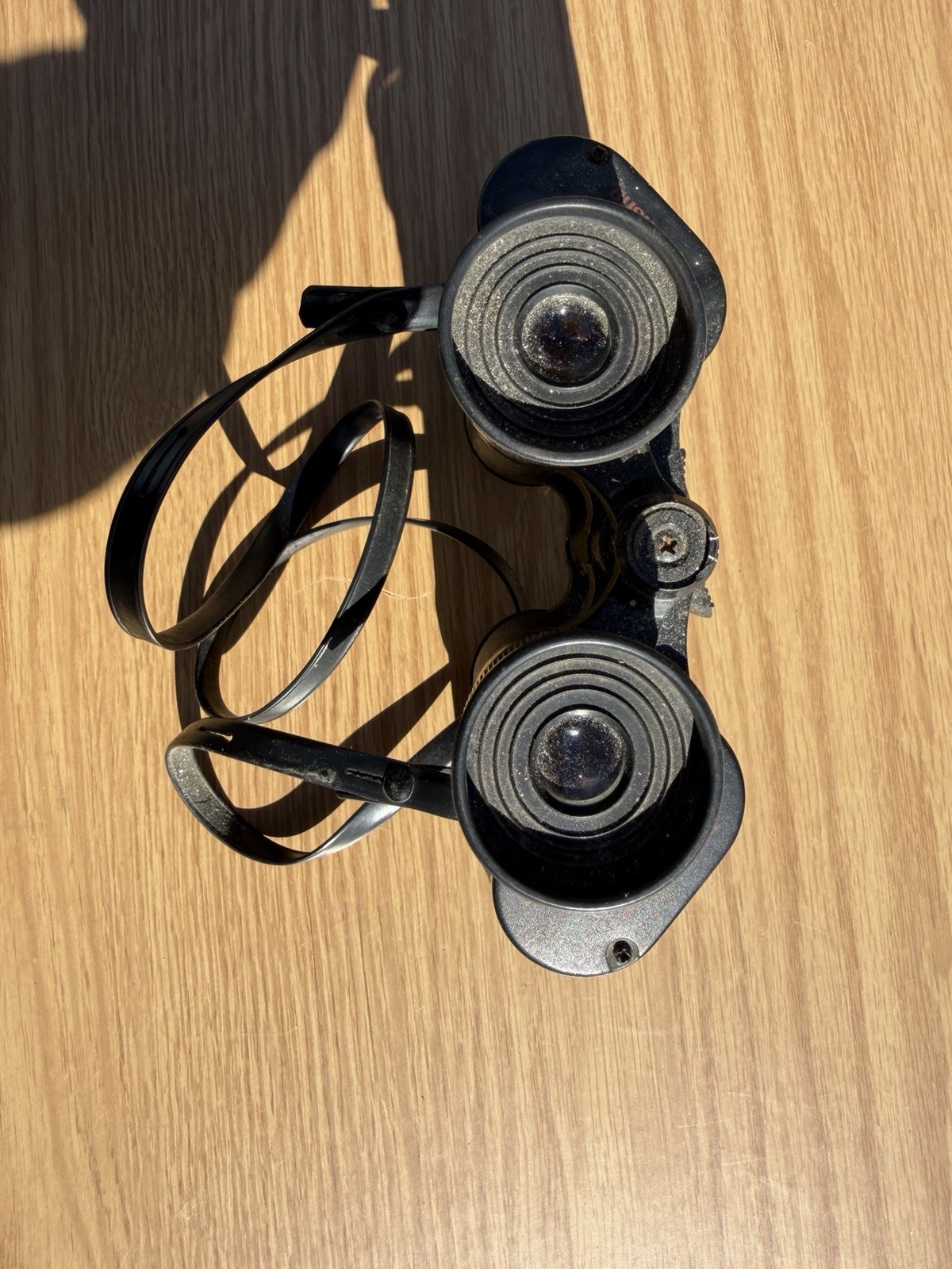 2 Binoculars Bushnell 7×35 Ensign Wide Angle & Bushnell 10×50 Insta-Focus W/Case