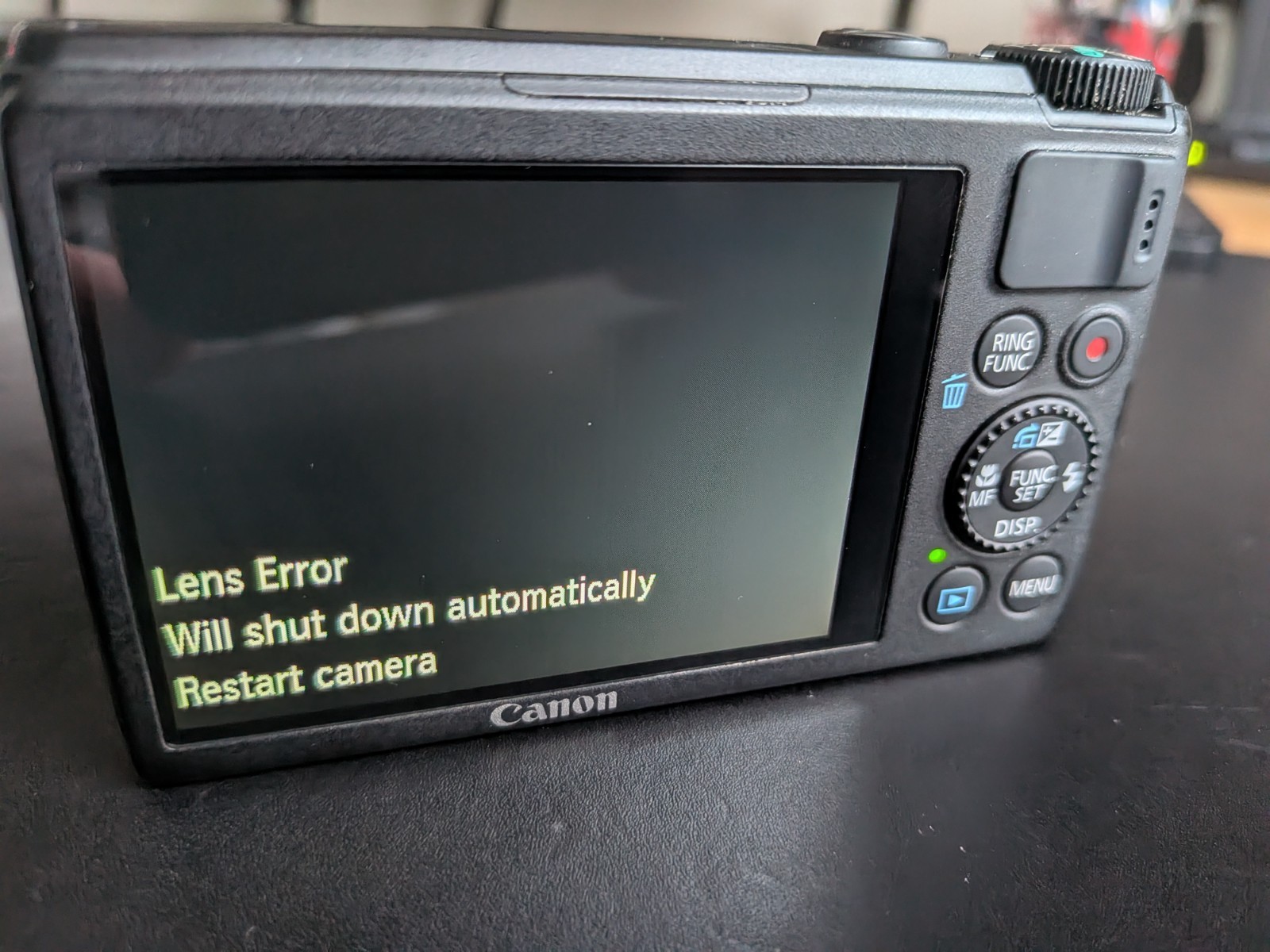 Canon PowerShot S100 12.1MP Digital Camera – Pristine Condition but Lens Error