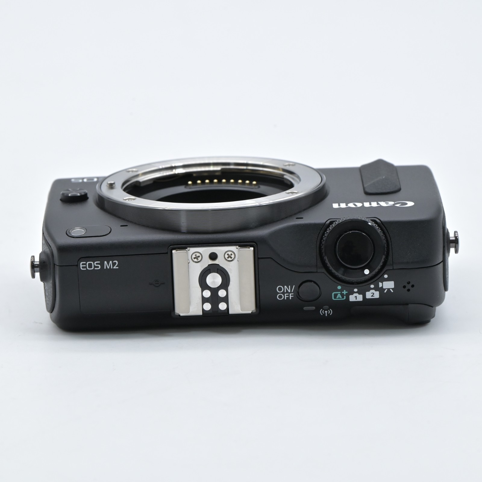 Canon EOS M2 18.0MP Black Body w/ EF-M18-55mm IS STM Lens [Top Mint] US Stock