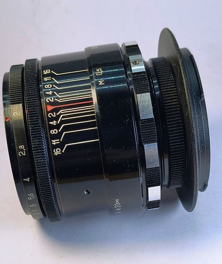 Helios 44-2 Zebra 58mm f/2 USSR M42 Lens Legendary Swirling Bokeh Vintage lens