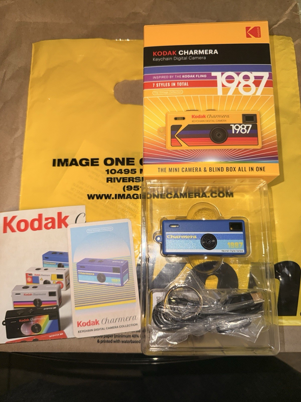 Kodak Charmera Digital Keychain Camera – TYPE 06 – 16gb MicroSDHC Included