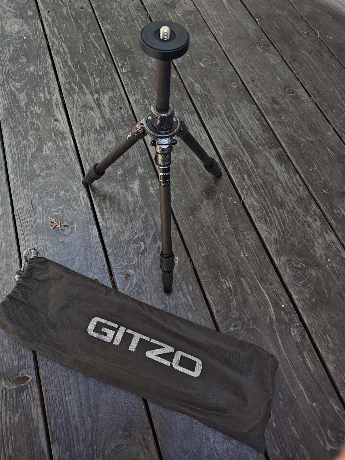 Gitzo GT531 Carbon Fiber Tripod Used In Good Condition With Bag