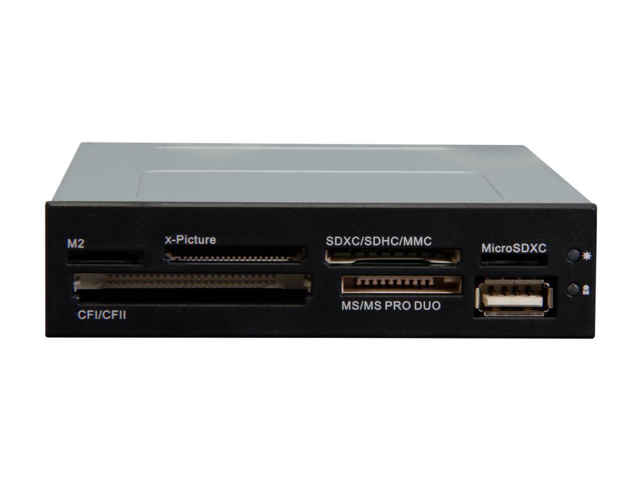 StarTech Card Reader Supports CompactFlash type I/ II SD miniSD microSD SDHC …