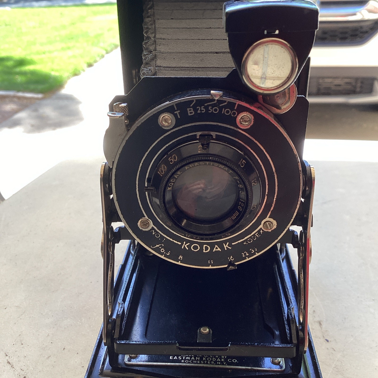 VINTAGE KODAK JUNIOR SIX-16 CAMERA Shutter Is Working