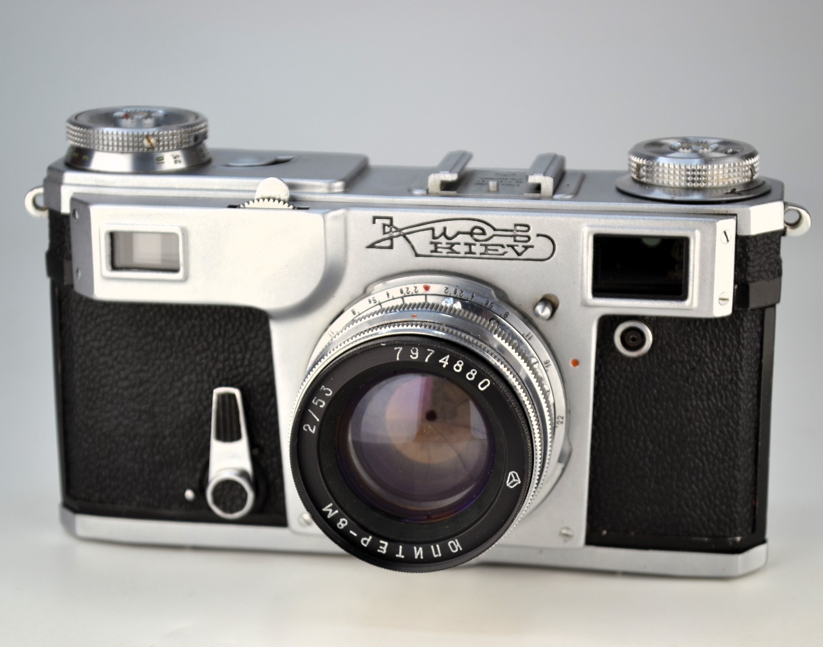 FULLY SERVICED 1979 SOVIET USSR “KIEV-4A” RF CAMERA + JUPITER-8m lens f2/53 (06)