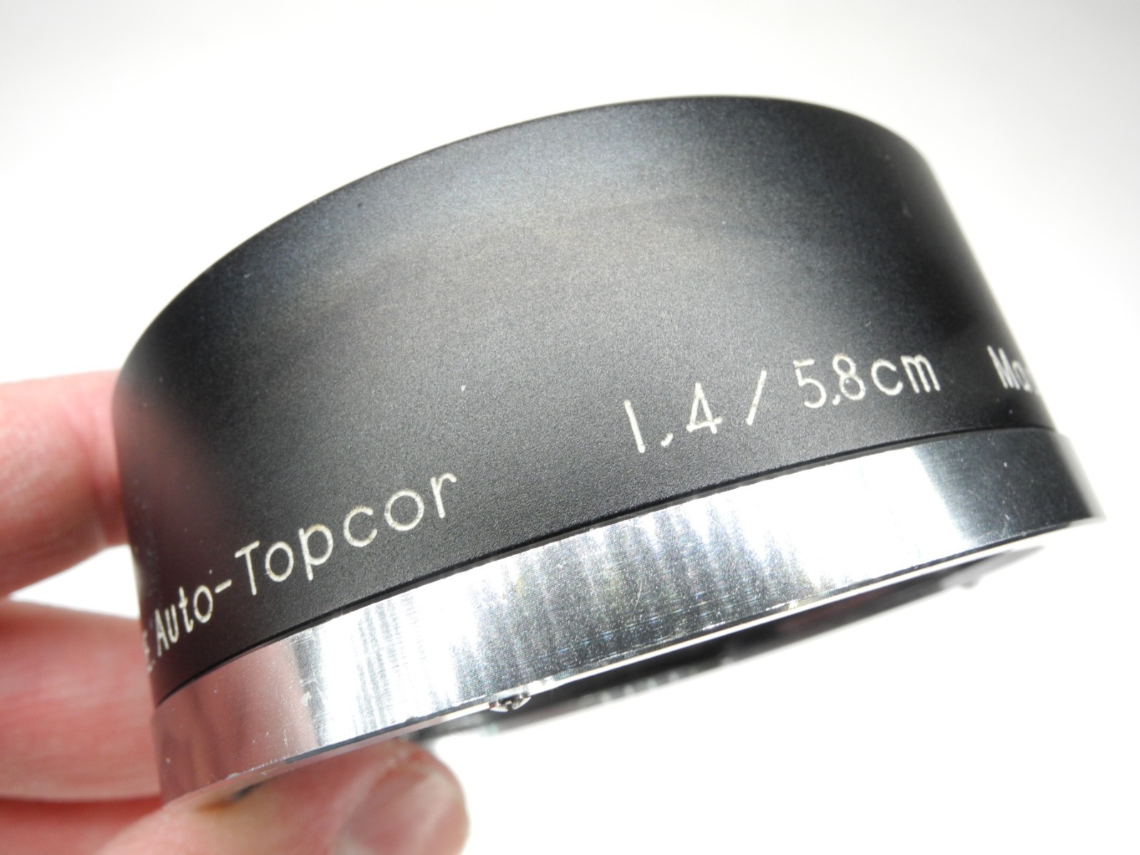 Topcon Twist On Camera Lens Hood For RE. Auto Topcor 5.8cm 58mm f/1.4 (62mm)